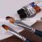 High Grade Wood Handle Filbert Bristle Artist Paint Brush Set Handle