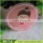 Pink Color Plastic Rubber Coaster