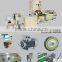 3 cavities container moulds for 80T aluminium foil container making machine