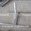 Galvanized street solar lamp steel post