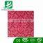Fireproof Flocking Polyester Acoustic Panel for tv Background Wall Decoration