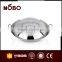 stainless steel gas cooker&industrial wok,thickened wok body,with lid