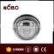 stainless steel round shape plate for food
