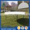 HDPE cheap round plastic folding table for 10 seats