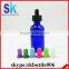 60ml boston glass e liquid dropper bottles with childproof cap pipette wholesale