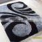 polyester shaggy carpets tile , flooring mat /rug