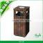 Recycling Round Synthetic Wood Litter Receptacle