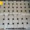 White thamoss white marble mosaic tile natural split finising