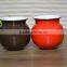 Pantone color enamel cooking pot, flower pot,tea pot