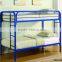 2015 Kids Bedroom Furniture Metal Iron Single Size Children Bunk Bed with Stair