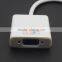 Thunderbolt Mini DisplayPort Display Port DP To VGA Adapter Cable for Apple MacBook Air Pro iMac Mac