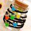 fashionable enamel apple shape ponytail holder