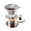 Stainless Steel Reusable Coffee Filter and Single Cup Coffee maker