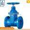 2015 TKFM water pipeline use flange connection dn150 electric gate valve a216 wcb