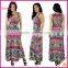 Wholesale Apparel Women Tank Dress Bright Bohemian Maxi Dress