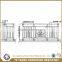 Ornamental Wrought Iron Veranda/iron balcony fence/ decorative garden fencing