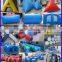 Cylinder inflatable paintball bunker shape, air ball bunkers laser target shooting