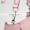 Qiwang Real Leather Designer Hobo Female Bag Pink 2016 Luxury Brand Women Handbag C Chain Shoulder Ladies Hand Bag Bronze Metal