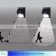 No Tools Required Peel and Stick Motion Activated Swiftly Done Bright Solar Power Outdoor LED Light