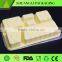 High Quality Biodegradable Black Plastic Container for Takeaway Food tray
