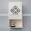Modern Maine White Bathroom Wall Cabinet Shelf Cupboard Mirrored Double Door NEW