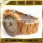 5 years natural bamboo made luxury bamboo wrist watch analog quartz