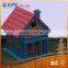 ZX-7432 new design colorful wooden villa bird house