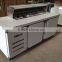 Luxurious Stainless Steel Pizza Refrigerator for Kitchen&Restaurant/workbench refrigerator