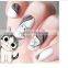 1Set=2Sheets 20 Design Water Transfer Nail Stickers Cute Cat Design 3D Manicure Beauty Product For Nails Stamp Water Decals