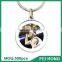 China Supplier blank t shirt basketball advertising printed metal key holder