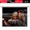 Hot selling fiber glass 150 inch electric motorized 4:3 screen projector