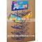 counter top metal snacks display fixture with simple design