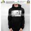 custom black mens sleeveless hoody