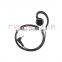Fashion design saft ear hanger swivel receive only earpice for VX-160 radio