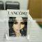 fashion A4 size acrylic magazine holder with one pocket