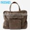 New 100% leather weekender travel men bag with generous packing space