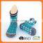 custom fancy design cotton anti-slip indoor flooring tube baby socks organic