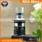 popular ecig accessory RDA atomizer fitted in vapor kit