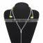 2015 Crystal Necklace Jewelry/earbud Printing/import and Export