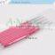 ANY Nail Art Paiting Wood Handle Rose Color Two Way Nail Beauty Brushes with Dotting Pen