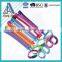 Promotion Japanese Harajuku Street Fluorescent Color Rainbow Colored Zipper Bracelet