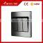 Long life durable using BIHU stainless steel touch 3 gang 1 way wall switch with cheap price