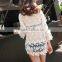 Sexy Womens Floral Lace Crochet Cover Up Bikini Swimwear Tops Blouse Shirt Dress                        
                                                Quality Choice