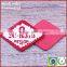 Red with white rfid vial private label shoes manufacturers microfiber label