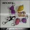 New arrival custom plastic cute live animal keychain manufacturers in China                        
                                                                                Supplier's Choice