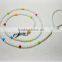 New Colorful Beaded Wire Leash for Lovely Dogs Fashion Pet Dog Rope