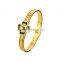 Stainless Steel Lucky Four Leaf Clover Bangle Bracelet for Mother's Day Gift