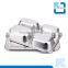 4 Compartment Stainless Steel Fast Food Tray & Snack Tray/plate