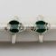My Sweet Created !! Green Onyx 925 Sterling Silver Toe Ring, Indian Wholesaler Silver Jewelry, Discounted Silver Jewelry