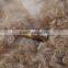 Real Native Lamb Fur Leather Mouton Suede Coat Horn Button Fashion Winter